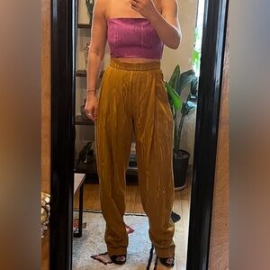Women's Mustard Pants